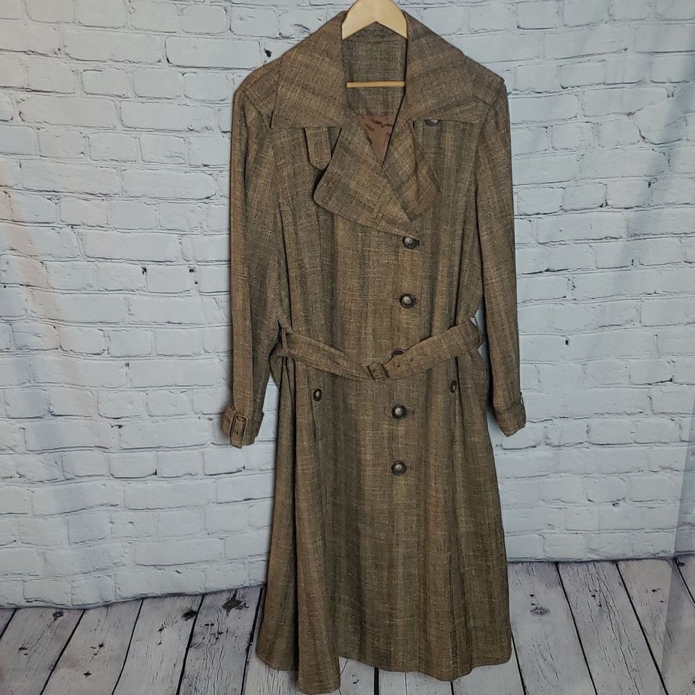 Plaid Long Jacket‎